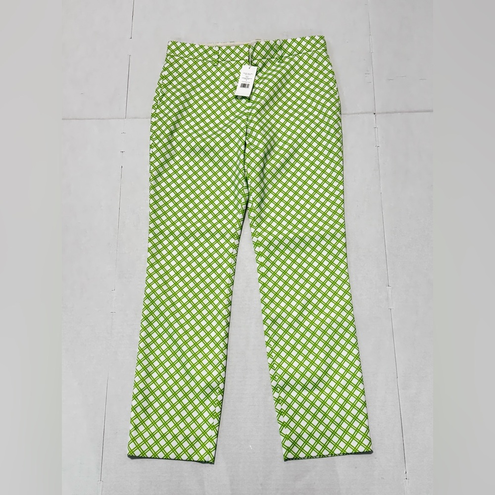 Tory Burch/Sport Tech Twill Golf Pants ⛳️ Green Womens Size 6 NWT!